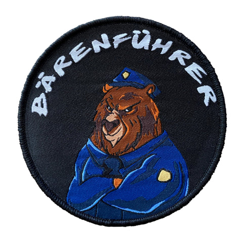 POLICE MEMES SHOP Textile Patch Bear Leader