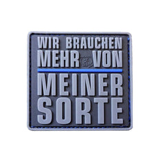 JTG WE NEED MORE OF MY KIND Patch - Thin Blue Line - special edition