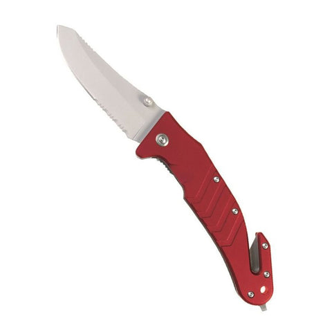 Rescue/car knife with clip