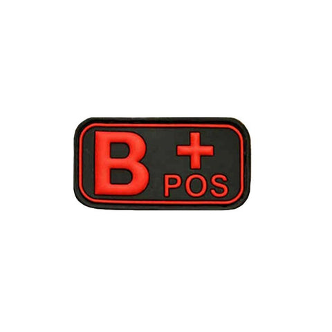 JTG - Blood group patch B POS, blackmedic-blackmedic