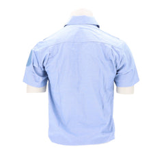 POLAS® Diensthemd hellblau KURZARM