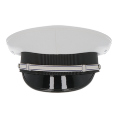 POLAS® Schirmmütze Modell Hessen weiß (ohne Mützenstern)