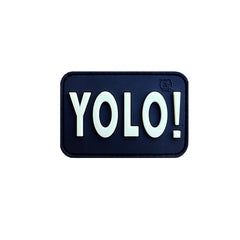JTG - YOLO (You Only Live Once) Patch, gid (glow in the dark)