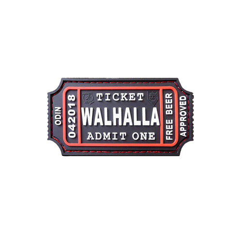 JTG WALHALLA TICKET - Odin approved patch, swat