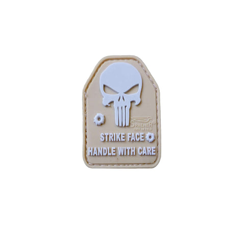 JTG SAPI PLATE Punisher Patch - tan