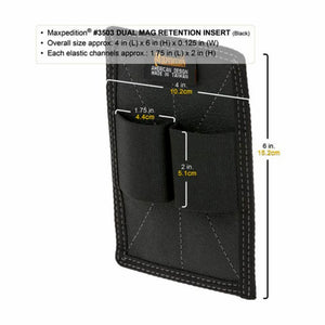 Maxpedition Dual Mag Retention Insert