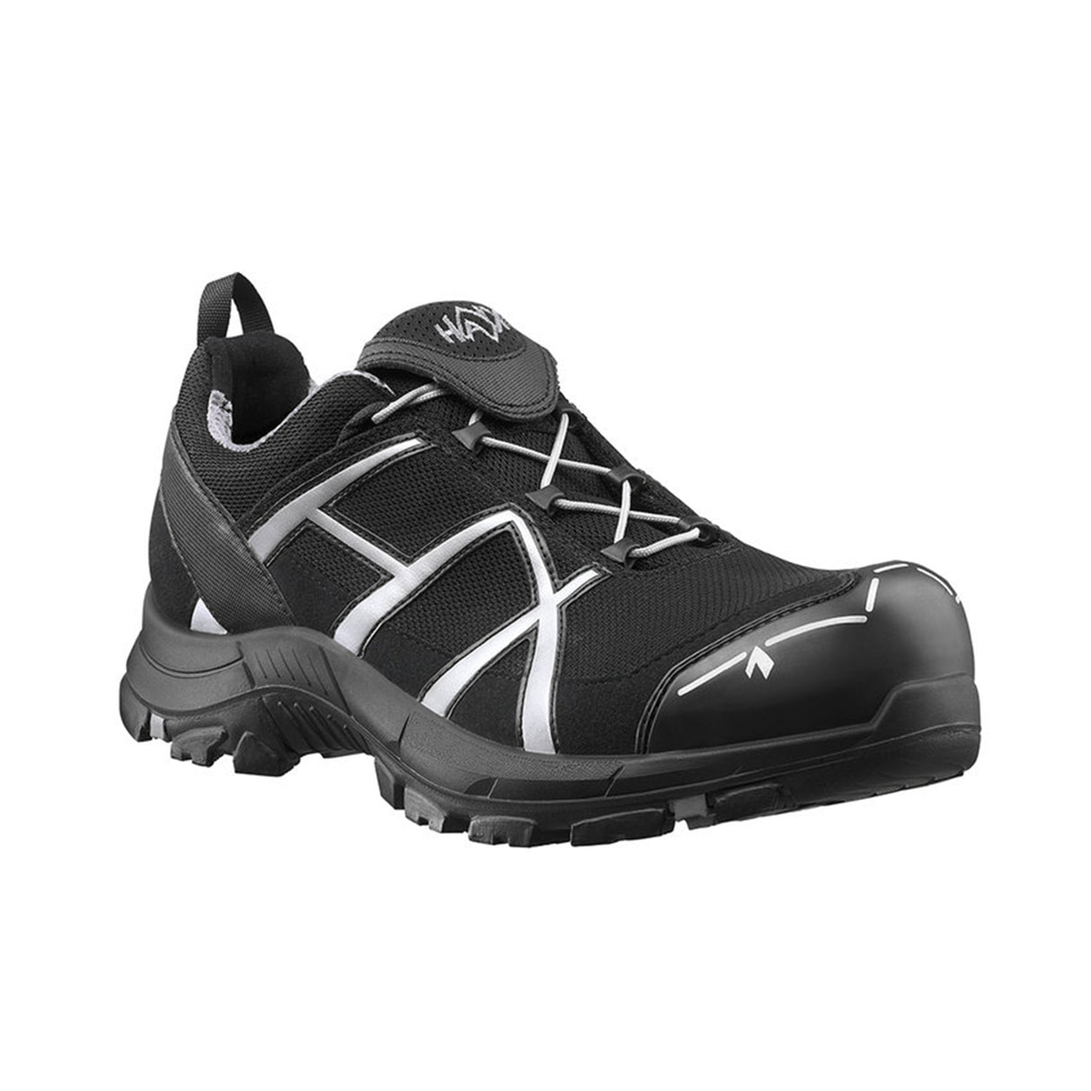 Haix Black Eagle Safety 41 low/schwarz-silber