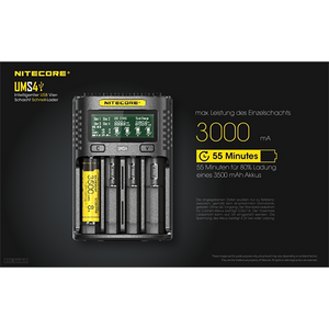 Nitecore UMS4 USB Fast Charger