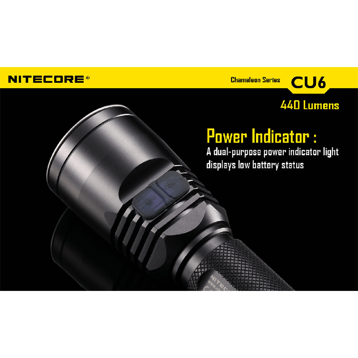 Nitecore Chameleon CU6 with UV LED