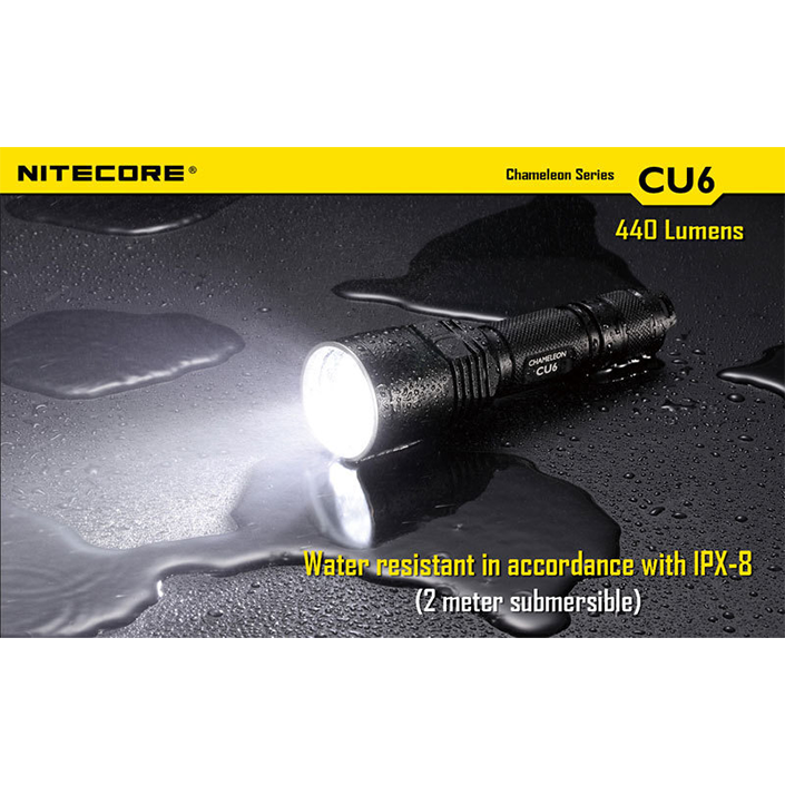 Nitecore Chameleon CU6 mit UV LED