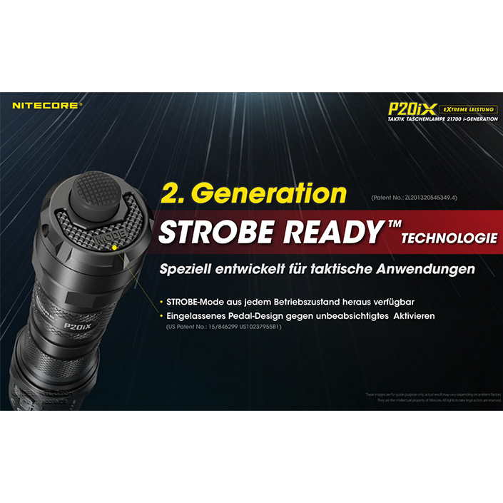 Nitecore P20iX - 4000 Lumen