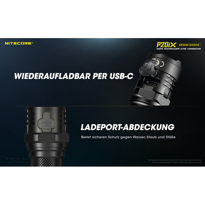 Nitecore P20iX - 4000 Lumen