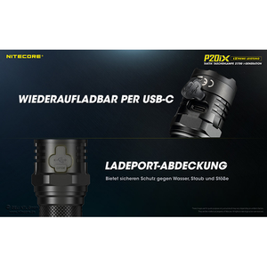 Nitecore P20iX - 4000 lumens