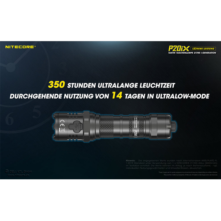 Nitecore P20iX - 4000 lumens