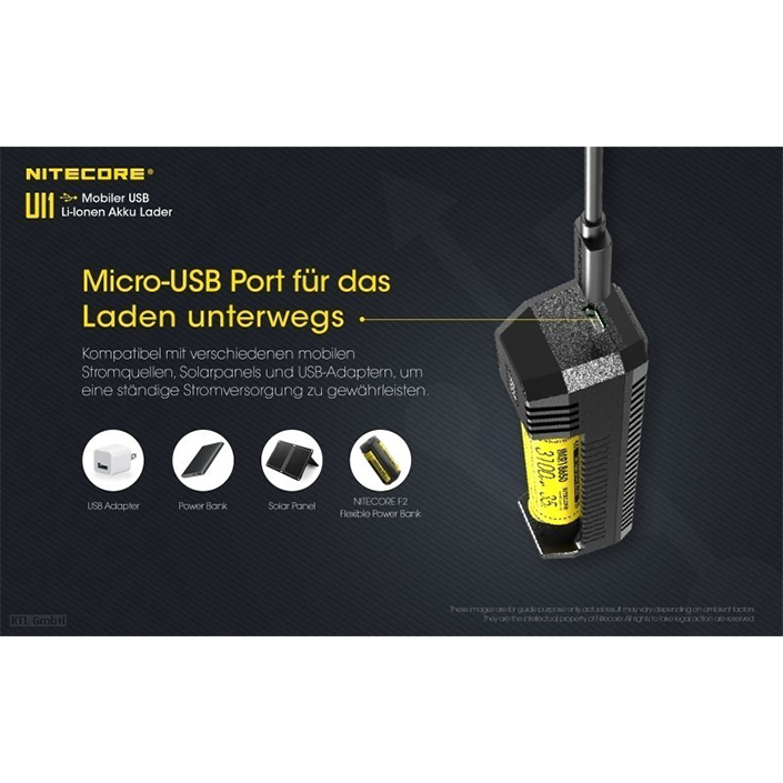 NITECORE UI1 USB LADEGERÄT