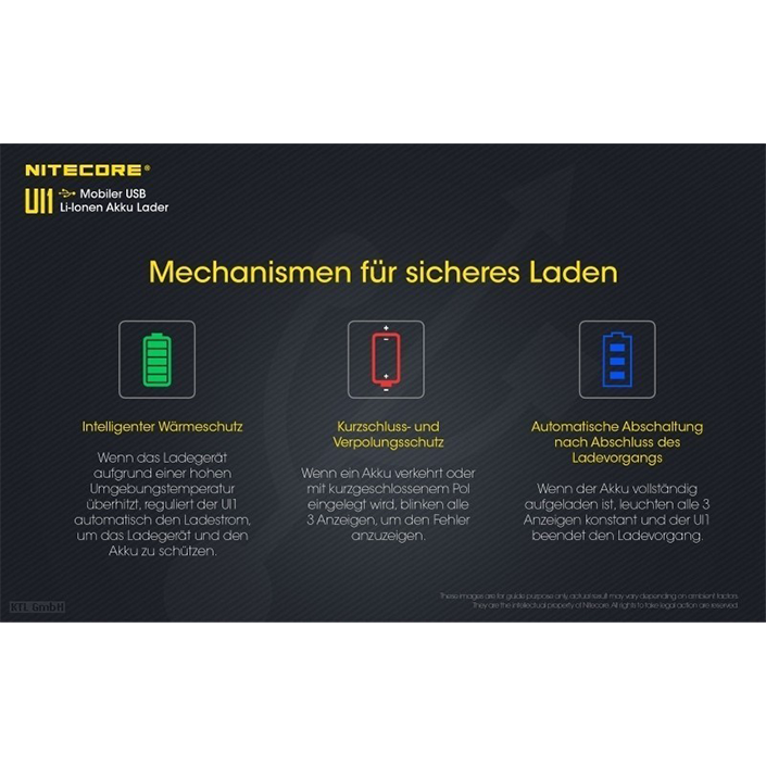 NITECORE UI1 USB CHARGER