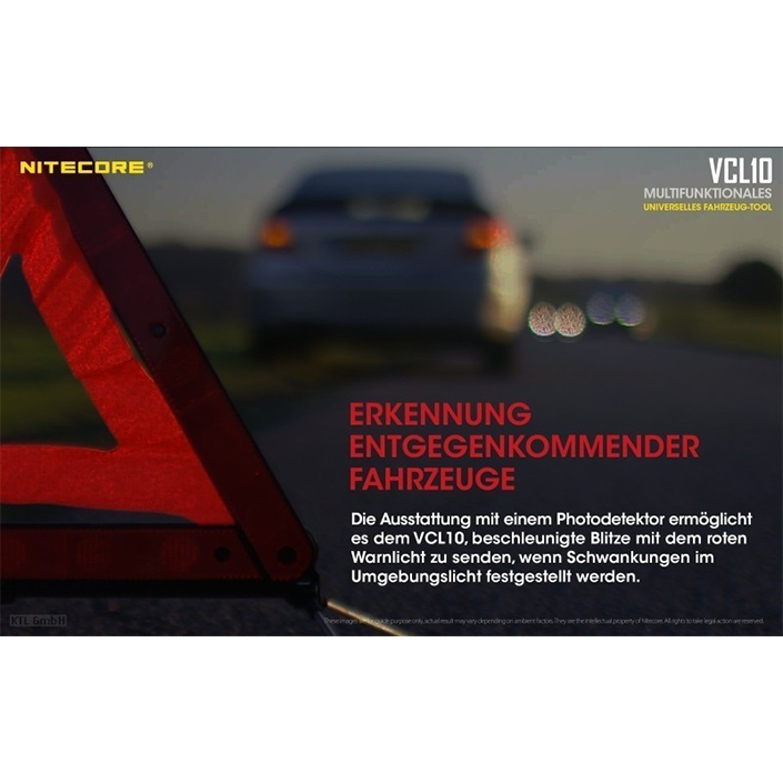 Nitecore VCL10 USB-KFZ-Ladegerät