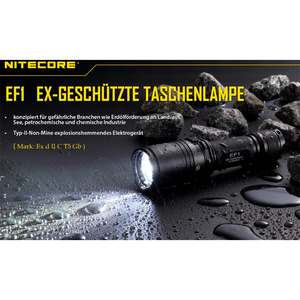 Nitecore EF1 - ex-geschützte Lampe