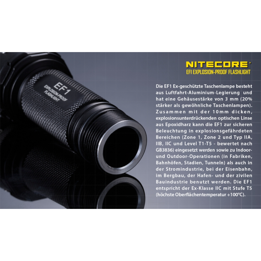 Nitecore EF1 - explosion-proof lamp