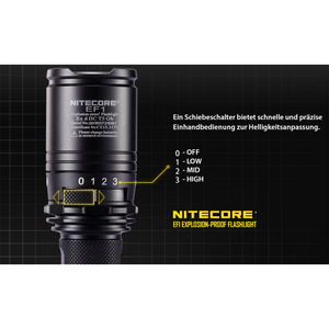 Nitecore EF1 - explosion-proof lamp