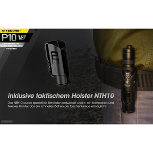 Nitecore P10 V2 flashlight