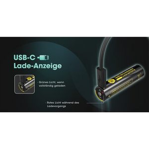 Nitecore Li-Ion battery type 18650 - 3600mAh - NL1836R