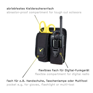 tee-uu®DIGI SAN Holster für Rettungsdienst