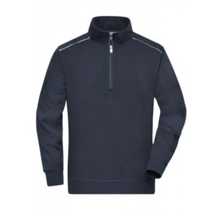 James &amp; Nicholson (JN895) 1/4 Zip with Piping