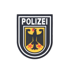 Rubberpatch Bundespolizei - farbig