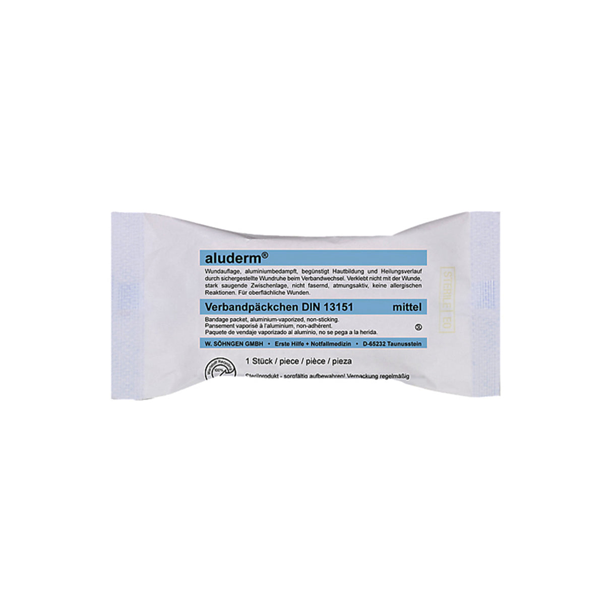 SÖHNGEN aluderm dressing pack medium DIN 13151