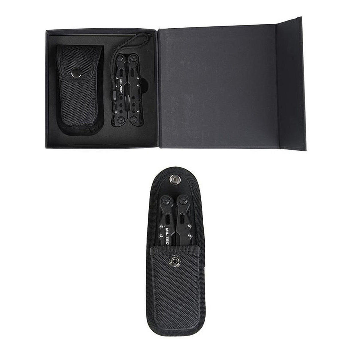 Multi Tool Black large mit Etui