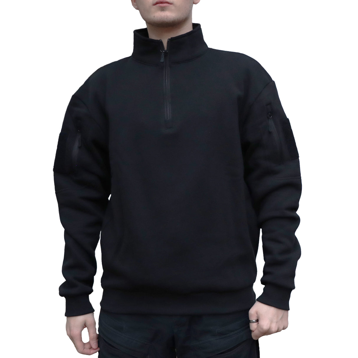 TacTac Pullover ¼ Zip - unbedruckt