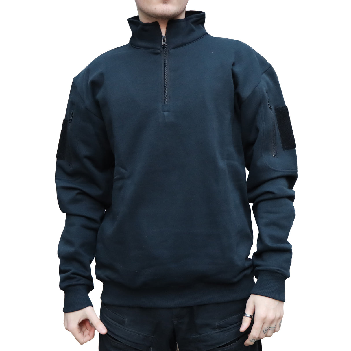 TacTac Pullover ¼ Zip - unbedruckt