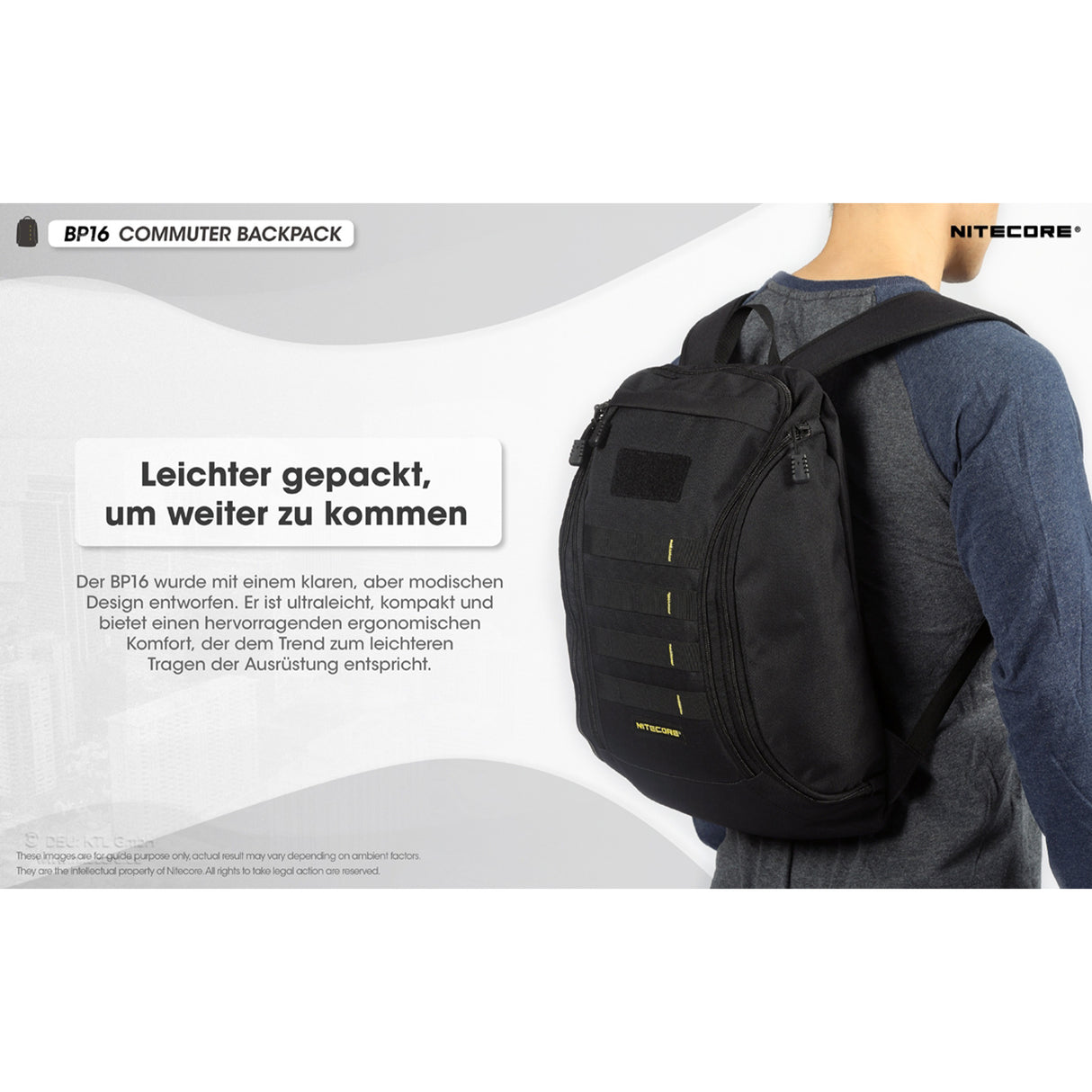 Nitecore BP16 - Daypack