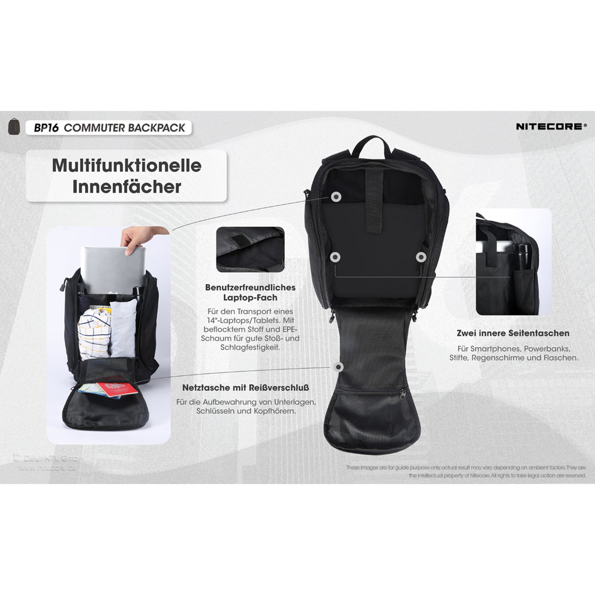 Nitecore BP16 - Daypack