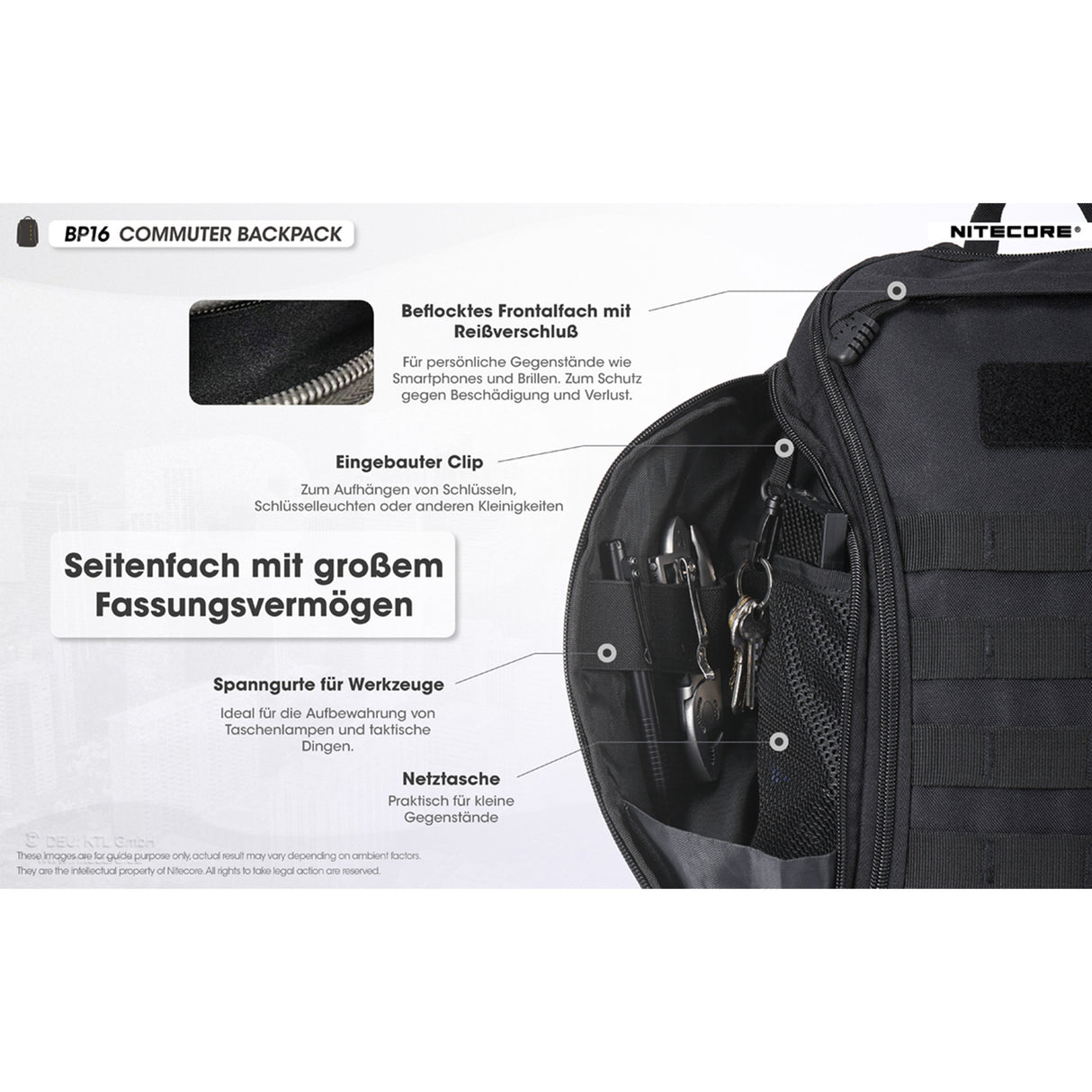 Nitecore BP16 - Daypack