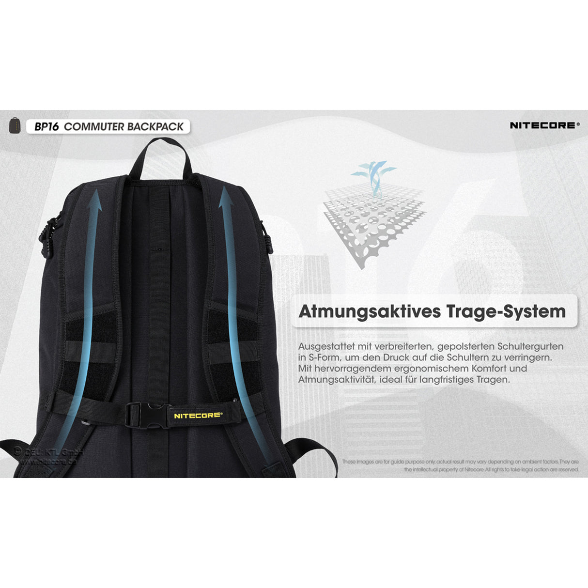 Nitecore BP16 - Daypack