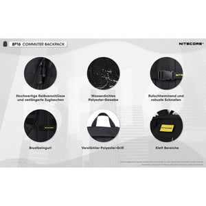 Nitecore BP16 - Daypack