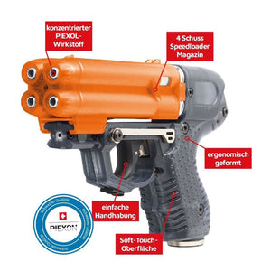 Pepper spray launcher Piexon JPX6 Standard