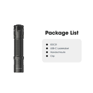 Nitecore EDC31 - 3500 Lumen