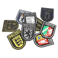 POLAS® Rubberpatch Wappen - Groß