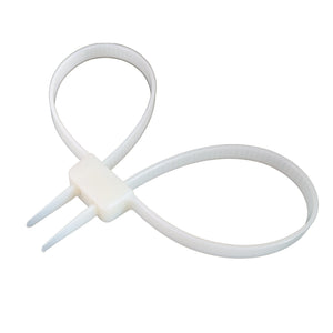 Disposable restraints (double) white