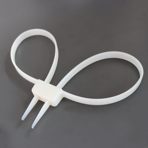 Disposable restraints (double) white