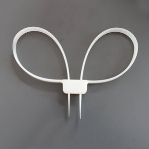 Disposable restraints (double) white