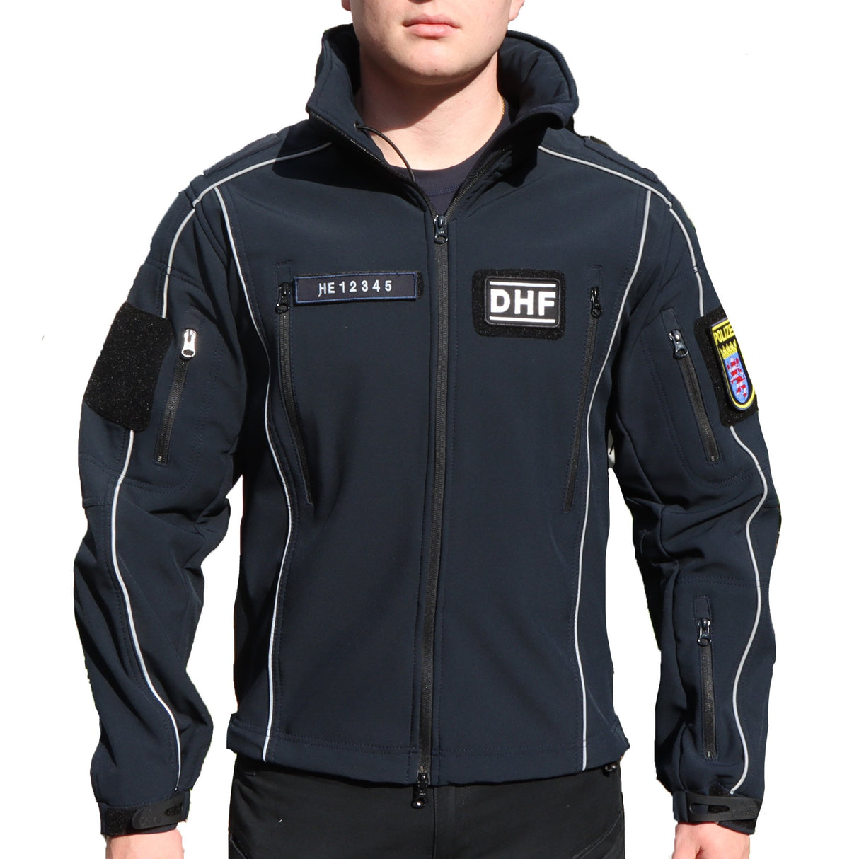 Polas TacForce Jacke Softshark Cut - Bedruckt