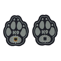 Rubberpatch K9 Bundespolizei 