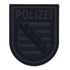 Rubberpatch Polizei Sachsen - blackops